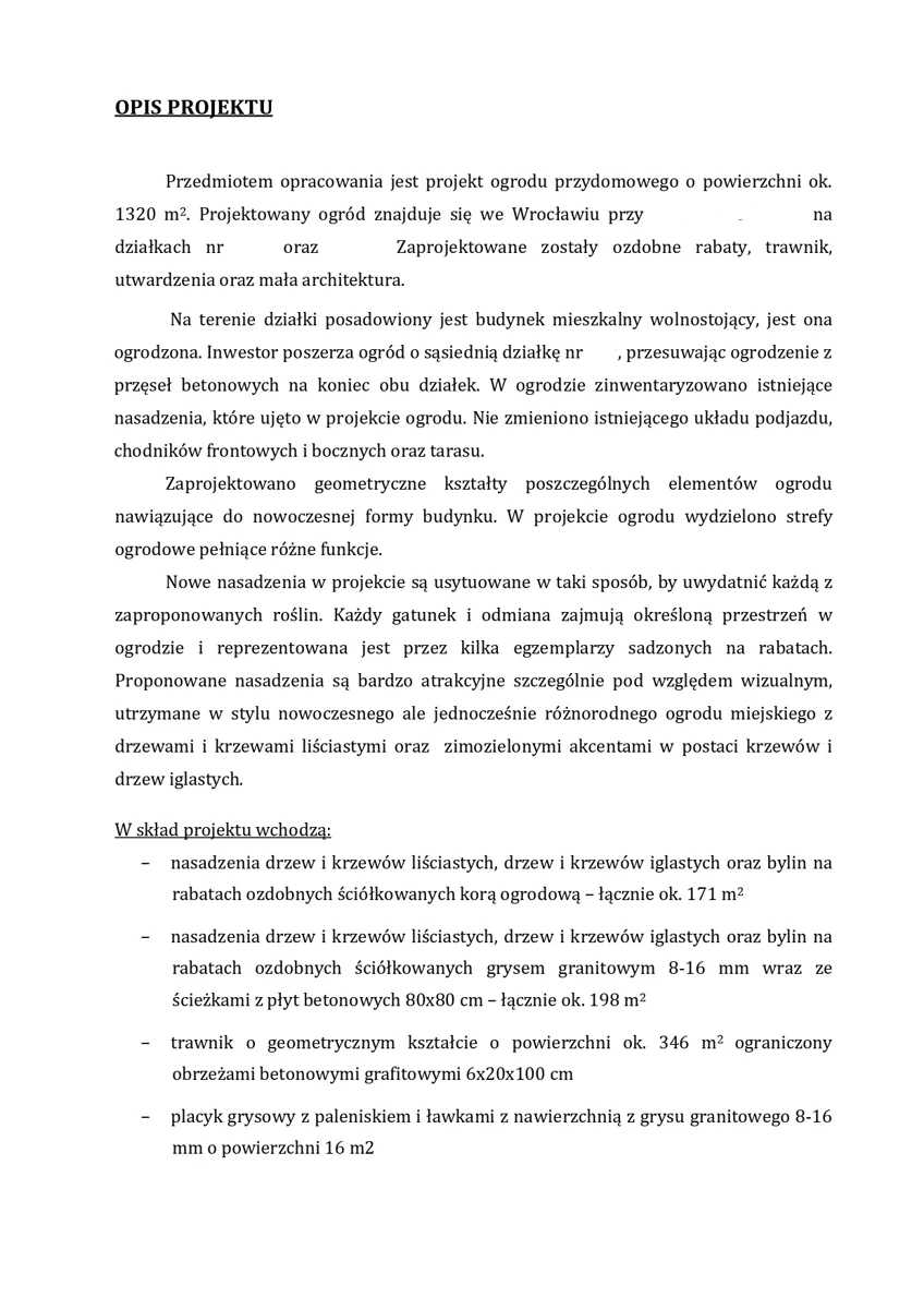 Opis techniczny - przykład 02